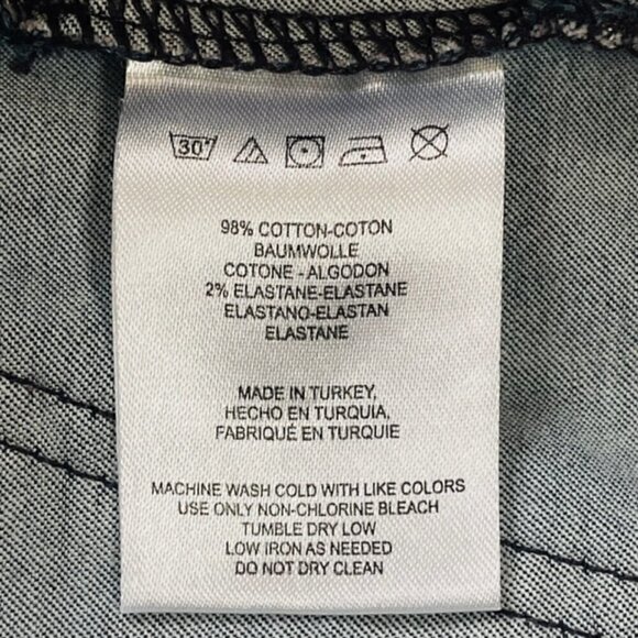 FREE PEOPLE Burgundy Sparkle Skinny Jeans - Size 24 - Picture 9 of 9